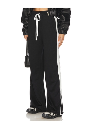 superdown Jasmina Track Pant in Black. Size S. Also in XS.