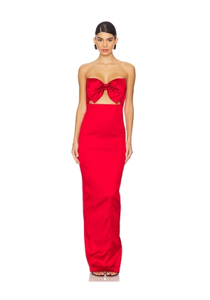 SAU LEE Esther Gown in Red. Size 2. Also in 00, 4.