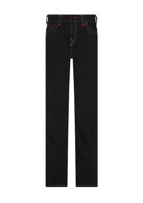 True Religion Ricky Quadruple Jeans in Black. Size 32. Also in 33, 34.