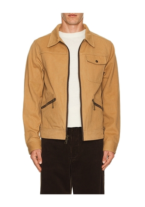 Schott Unlined Utility Jacket in Tan. Size XL/1X. Also in S.