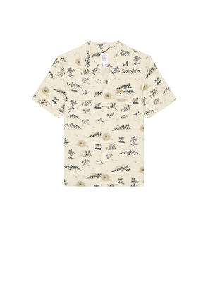 TOPO DESIGNS Daytripper Shirt in Beige. Size L. Also in M, S.