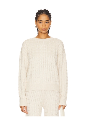 Tularosa Hannah Sweater in Beige. Size L. Also in M, S, XS.