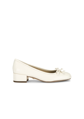 Sam Edelman Rosa Flat in Ivory. Size 10. Also in 9.5.
