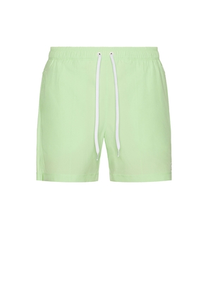 Rhone 5.5 R&R Swim Trunk in Green. Size S. Also in XL/1X.