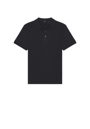 Theory Bron Cotton Polo in Blue. Size L. Also in XXL/2X.