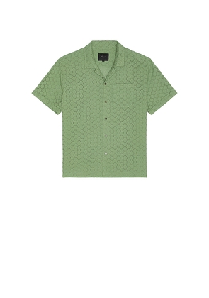 Rails Tyler Button Down Camp Shirt in Green. Size S. Also in L.