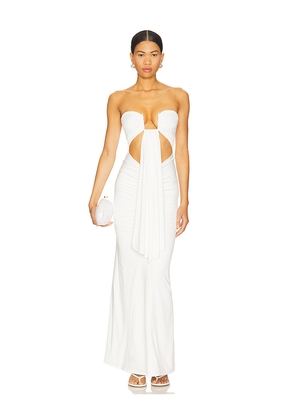 superdown Rosy Maxi Dress in White. Size S. Also in L, M, XL, XS, XXS.