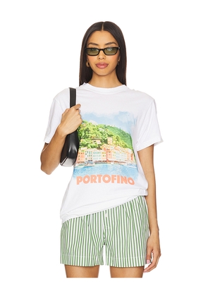 Polychrome Goods Portofino T-shirt in White. Size M. Also in S, XL.