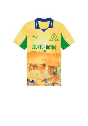 Puma Select x Kidsuper Jersey Replica in Yellow. Size S. Also in XL/1X.