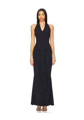 superdown Sylvie Maxi Dress in Black. Size M. Also in S, XS, XXS.