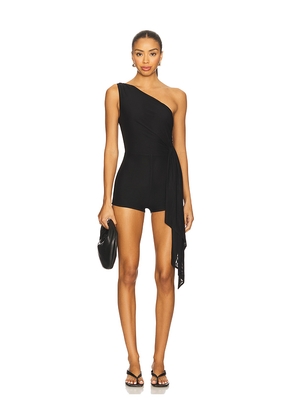 superdown Jessie Romper in Black. Size L. Also in M, S, XL, XS, XXS.