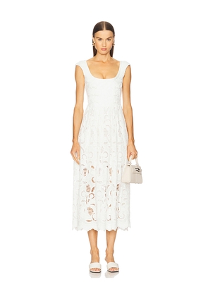 SAU LEE Holland Dress in White. Size 0. Also in 2.