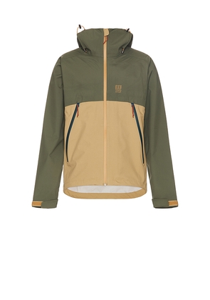TOPO DESIGNS Global Jacket in Army. Size L. Also in S.