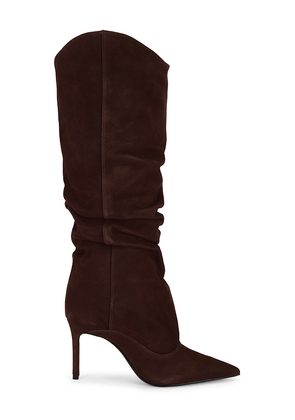 Schutz Maryana Up Slouch Boot in Brown. Size 6.5. Also in 8.5, 9.