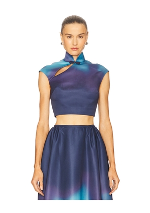 SAU LEE Mai Top in Blue. Size 6. Also in 8.