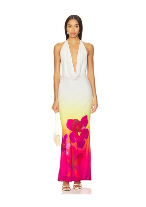 Runaway The Label Jasmina Maxi Dress in White. Size M. Also in S, XL, XS.