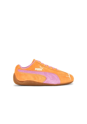 Puma Select Speedcat OG Sneaker in Orange. Size 6.5. Also in 7, 7.5, 8, 8.5, 9.