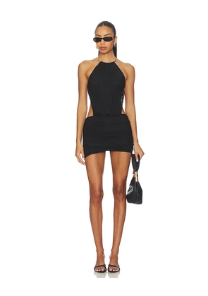 Tiger Mist Evanna Mini Dress in Black. Size L. Also in XL.