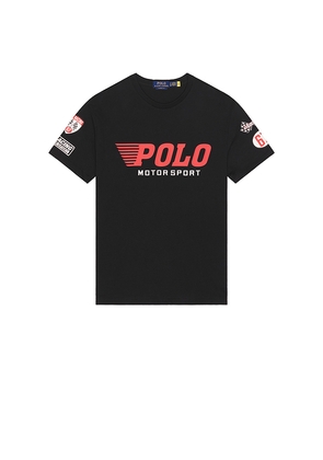 Polo Ralph Lauren Motorsport Print Short Sleeve T-Shirt in Black. Size S. Also in XXL/2X.