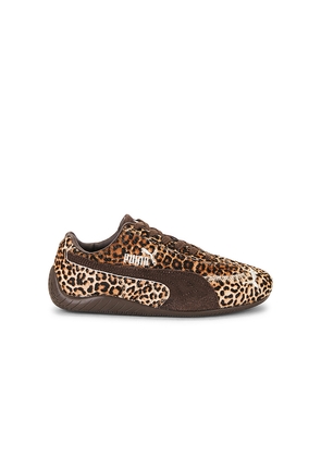 Puma Select Speedcat Wild Sneaker in Brown. Size 6.5. Also in 7.5, 8, 8.5, 9.