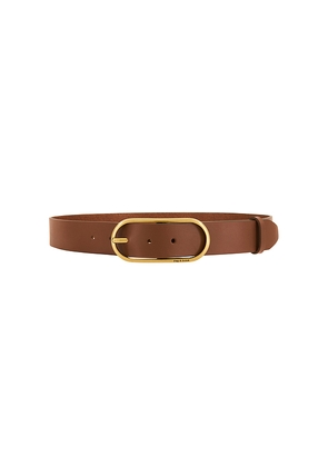 Rag & Bone Rounded Rebound Belt in Cognac. Size M. Also in XS.