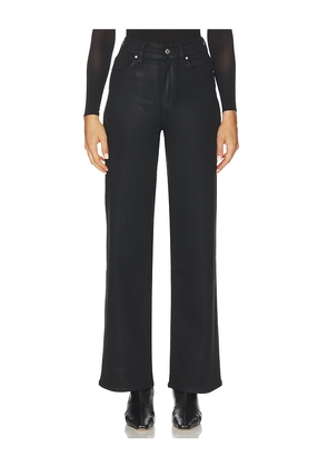 PAIGE Sasha Wide Leg Jeans in Black. Size 25. Also in 26, 27, 29, 34.