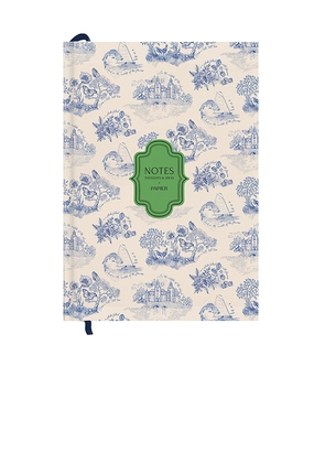 Papier Once Upon A Time Hardcover Lined Notebook in Beige.