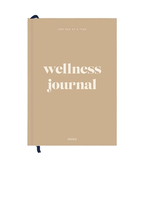 Papier Joy Wellness Journal in Brown.
