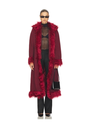 Tyler McGillivary Brandy Jacket in Wine. Size M. Also in S, XS.