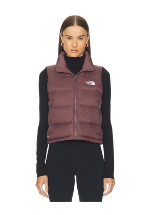 The North Face Hydrenalite Down A-Line Vest in Wine. Size M. Also in S, XS.