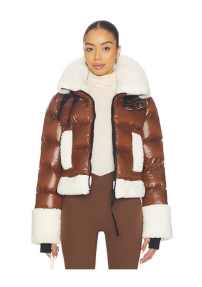 SAM. Hallie Jacket in Brown. Size L. Also in M, S.