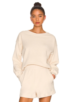 WellBeing + BeingWell Goldie Sweatshirt in Cream. Size M. Also in L, S, XL, XXS.