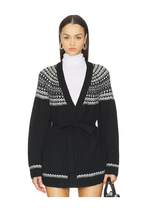 Stitches & Stripes Wilder Wrap Cardigan in Black. Size M. Also in S, XL.