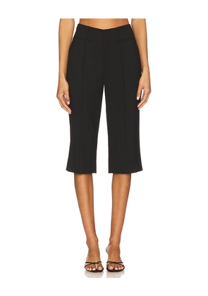 Sea Elisa Tropical Wool Capri Pant in Black. Size 0. Also in 00, 10, 12, 2, 4, 6, 8.
