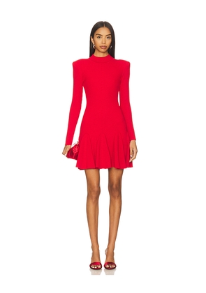 retrofete Sydonie Knit Dress in Red. Size L. Also in M, S, XS.