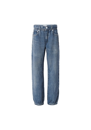 Rag & Bone Mini Miramar Jogger in Denim-Dark. Size 2. Also in 3/4, 5/6.