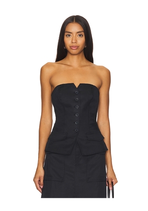 Ulla Johnson Noemie Top in Black. Size 10. Also in 12, 2.