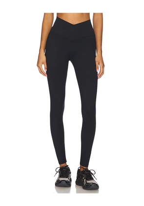 WellBeing + BeingWell FlowWell Callista Crossover Legging in Black. Size M. Also in S, XL, XS.