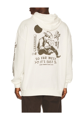Sendero Provisions Co. So Far West Hoodie in Light Grey. Size L. Also in M, S, XL/1X, XS.