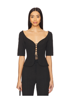 Usisi Sister Lena Top in Black. Size M. Also in XS.