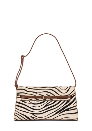 VERAFIED Shoulder Bag in Black,Cream.