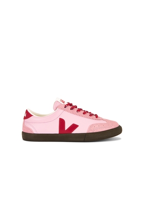 Veja Volley Sneaker in Pink. Size 38. Also in 39.