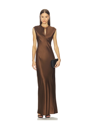 Veronica Beard Nelzy Dress in Brown. Size 0. Also in 2, 4, 6.