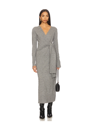 Veronica Beard Salomez Knit Dress in Grey. Size L. Also in M, S, XL, XS.