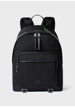 Paul Smith Paul Smith x MINI - Black Shadow Stripe Backpack