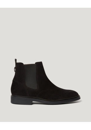 Belstaff Roebuck Boot Men's Suede Black Size UK 7