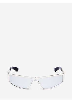 ALEXANDER MCQUEEN - Y2K Metal Sunglasses - Item 821679I33101273