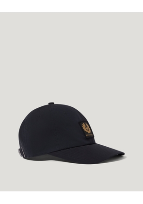 Belstaff Ripple Shell Cap Unisex's Nylon Shell Dark Ink Size One Size