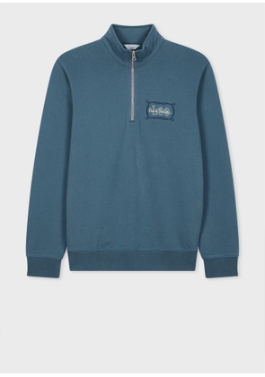 Lee + Paul Smith Paul Smith + Lee Dark Blue Quarter Zip Sweatshirt