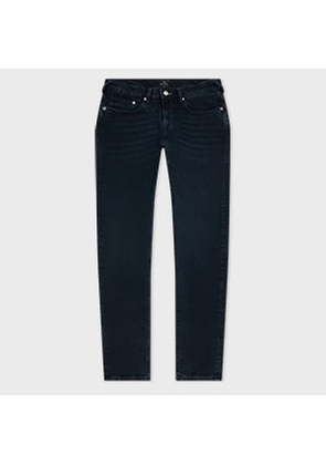 PS Paul Smith Tapered-Fit Dark-Wash 'Blue Black Stretch' Jeans
